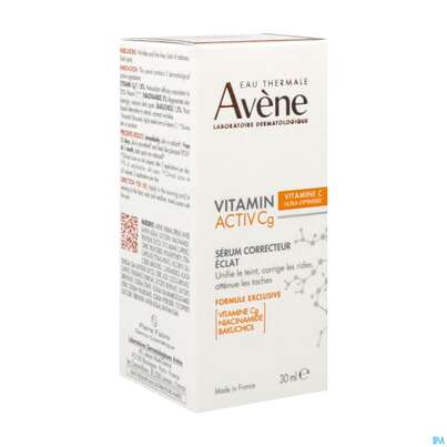 Sie sehen eine Packung Avene Vitamin Activ Cg Serum-konzentrat 30ml, Produktbild: 03 Avene Vitamin Activ Cg Serum-konzentrat 30ml, A-Nr.: 5826437 - 03