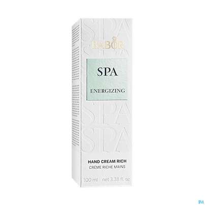 Sie sehen eine Packung Babor Spa Energizing Hand/cream Rich 40067 100ml, Produktbild: 02 Babor Spa Energizing Hand/cream Rich 40067 100ml, A-Nr.: 5579909 - 02
