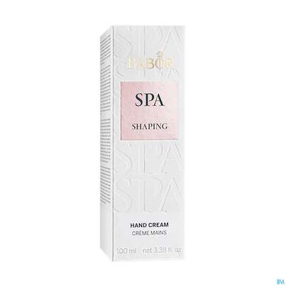 Sie sehen eine Packung Babor Spa Shaping Hand Cream 40066 100ml, Produktbild: 04 Babor Spa Shaping Hand Cream 40066 100ml, A-Nr.: 5579855 - 04