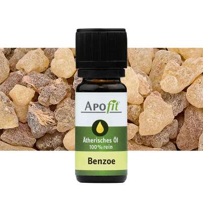 Sie sehen eine Packung APOfit Ätherisches Öl Benzoe absolue 10ml, Produktbild: 02 APOfit Ätherisches Öl Benzoe absolue 10ml, A-Nr.: 4282366 - 02