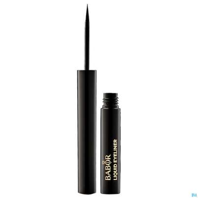 Sie sehen eine Packung Babor Eyeliner Deep Black 60028 1ml, Produktbild: 02 Babor Eyeliner Deep Black 60028 1ml, A-Nr.: 5580404 - 02
