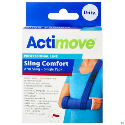 Sie sehen eine Packung Actimove Sling Roll Schaumstoff Gurtband 1,9m:5,5cm 72859 1st, Produktbild: 01 Actimove Sling Roll Schaumstoff Gurtband 1,9m:5,5cm 72859 1st, A-Nr.: 4296776 - 01