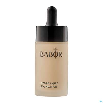 Sie sehen eine Packung Babor Foundation Hydra Liquid 02 64530 30ml, Produktbild: 03 Babor Foundation Hydra Liquid 02 64530 30ml, A-Nr.: 5580746 - 03