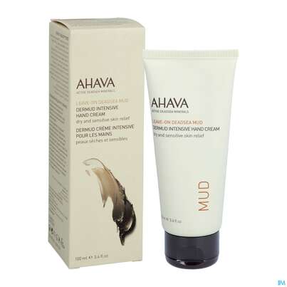 Sie sehen eine Packung Ahava Dermud Intensive Hand Cream 100ml, Produktbild: 05 Ahava Dermud Intensive Hand Cream 100ml, A-Nr.: 3945586 - 05