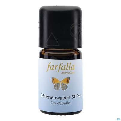 Sie sehen eine Packung Aetherische Oele Farfalla Bienenwaben 50% 5ml, Produktbild: 02 Aetherische Oele Farfalla Bienenwaben 50% 5ml, A-Nr.: 5237020 - 02