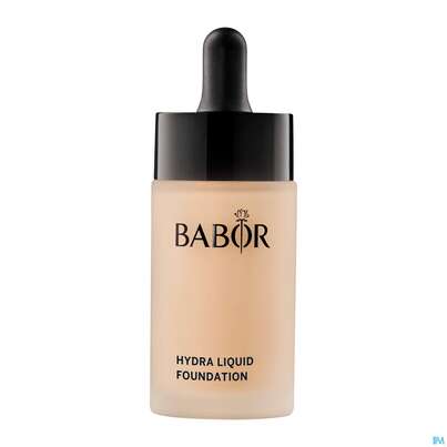 Sie sehen eine Packung Babor Foundation Hydra Liquid 07 64530 30ml, Produktbild: 03 Babor Foundation Hydra Liquid 07 64530 30ml, A-Nr.: 5580798 - 03