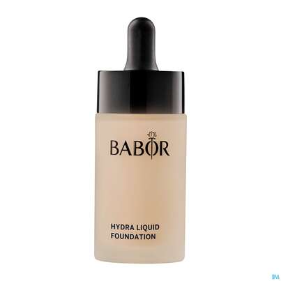 Sie sehen eine Packung Babor Foundation Hydra Liquid 08 64530 30ml, Produktbild: 03 Babor Foundation Hydra Liquid 08 64530 30ml, A-Nr.: 5580806 - 03