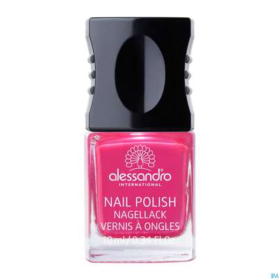 Sie sehen eine Packung Alessandro Nagellack 189 Pink Melon 10ml, Produktbild: 01 Alessandro Nagellack 189 Pink Melon 10ml, A-Nr.: 4626340 - 01