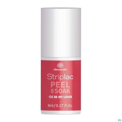 Sie sehen eine Packung Alessandro Striplac Be My Lover 8ml, Produktbild: 02 Alessandro Striplac Be My Lover 8ml, A-Nr.: 5191217 - 02