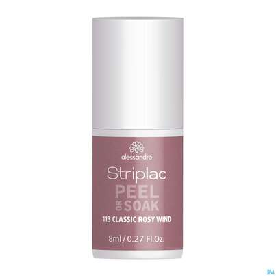 Sie sehen eine Packung Alessandro Striplac Rosy Wind 8ml, Produktbild: 02 Alessandro Striplac Rosy Wind 8ml, A-Nr.: 5191080 - 02