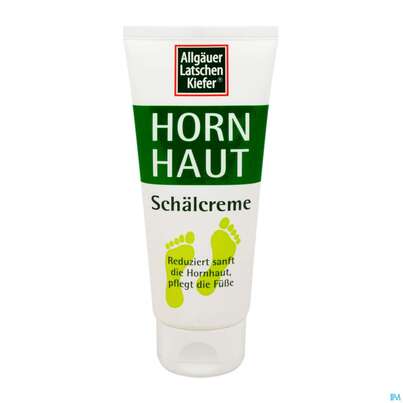 Sie sehen eine Packung Allgäuer Latschenkiefer Hornhaut Schälsalbe 50g, Produktbild: 03 Allgäuer Latschenkiefer Hornhaut Schälsalbe 50g, A-Nr.: 3967205 - 03