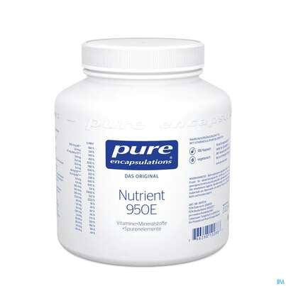 Sie sehen eine Packung Pure Encapsulations Nutrient 950e 180 Kapseln, Produktbild: 01 Pure Encapsulations Nutrient 950e 180 Kapseln, A-Nr.: 2382916 - 01
