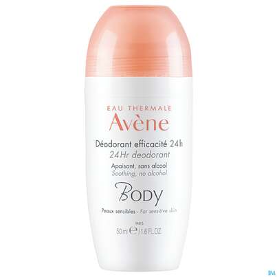 Sie sehen eine Packung Avene Body Deo Roll-on 50ml, Produktbild: 01 Avene Body Deo Roll-on 50ml, A-Nr.: 5098908 - 01