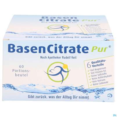 Basen Citrate/pur/sachets Nach Apotheker Rudolf Keil 60st, A-Nr.: 4495263 - 01