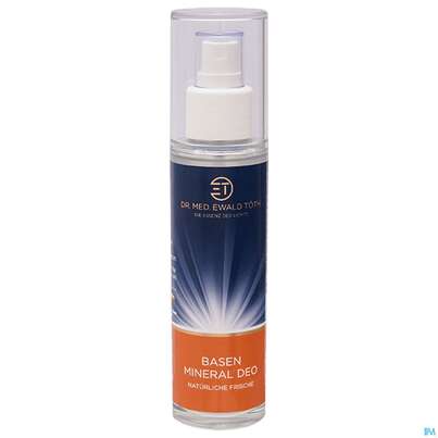 Sie sehen eine Packung Basen Mineral Dr.ewald Toeth Deo 100ml, Produktbild: 02 Basen Mineral Dr.ewald Toeth Deo 100ml, A-Nr.: 4079151 - 02