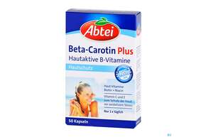 Beta Carotin Kapseln -abtei 50000 50st, A-Nr.: 3747840 - 01