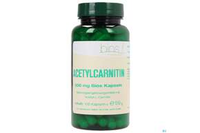 Bios Acetylcarnitin 500mg 100 Kapseln, A-Nr.: 3992060 - 01