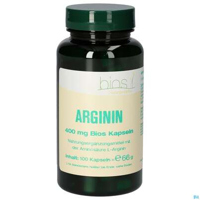 Bios Arginin 400mg 100 Kapseln, A-Nr.: 4147450 - 01