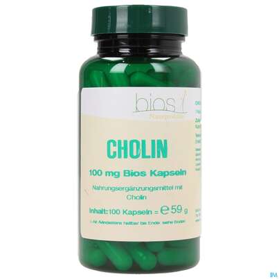 Bios Cholin 100mg 100 Kapseln, A-Nr.: 3890939 - 02