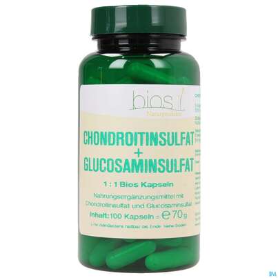 Bios Chondroitinsulfat + Glucosaminsulfat 100 Kapseln, A-Nr.: 3890951 - 02