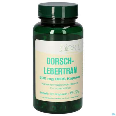 Bios Dorschlebertran 500mg 100 Kapseln, A-Nr.: 4902515 - 01