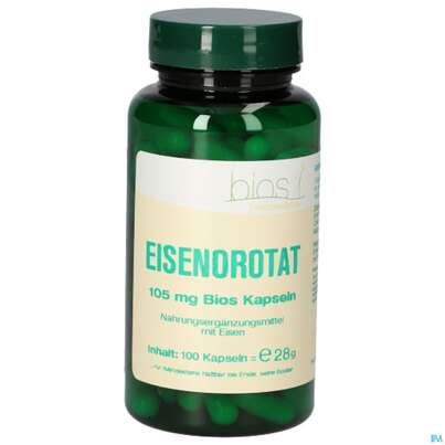 Bios Eisenorotat 105mg 100 Kapseln, A-Nr.: 5408160 - 02