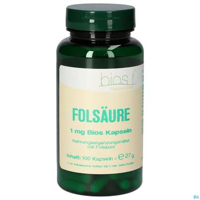 Bios Folsäure 1mg 100 Kapseln, A-Nr.: 5089915 - 02