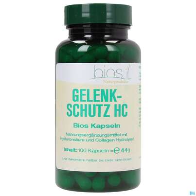 Sie sehen eine Packung Bios Gelenk-schutz Hc 100 Kapseln, Produktbild: 01 Bios Gelenk-schutz Hc 100 Kapseln, A-Nr.: 3891241 - 01