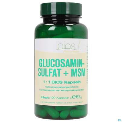 Bios Glucosaminsulfat + Msm 100 Kapseln, A-Nr.: 3891347 - 01