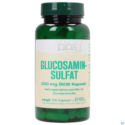 Bios Glucosaminsulfat 250mg 100 Kapseln, A-Nr.: 3891318 - 02