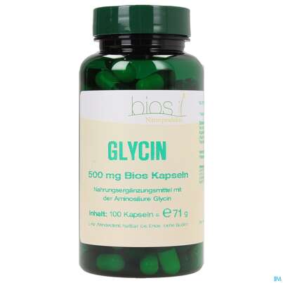 Bios Glycin 500mg 100 Kapseln, A-Nr.: 3891407 - 02