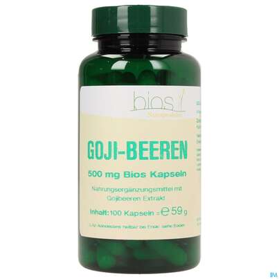 Bios Goji-beeren 500mg 100 Kapseln, A-Nr.: 3891413 - 02