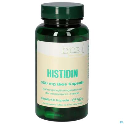 Bios Histidin 500mg 100 Kapseln, A-Nr.: 4247275 - 02