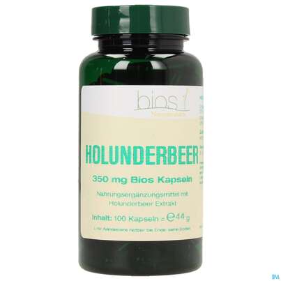 Bios Holunderbeer 350mg 100 Kapseln, A-Nr.: 3891548 - 02