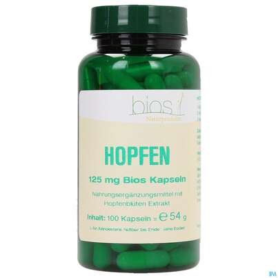 Bios Hopfen 125mg 100 Kapseln, A-Nr.: 3967122 - 02