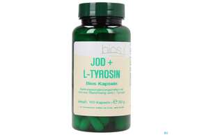 Bios Jod + l-tyrosin 100 Kapseln, A-Nr.: 3891703 - 01