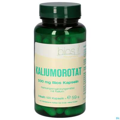 Bios Kaliumorotat 500mg 100 Kapseln, A-Nr.: 5231365 - 01