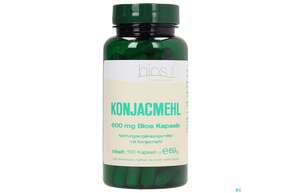 Bios Konjac-mehl 600mg 100 Kapseln, A-Nr.: 3891844 - 01