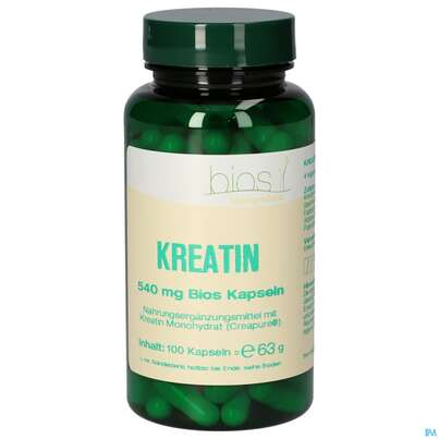 Bios Kreatin 540mg 100 Kapseln, A-Nr.: 3891896 - 02