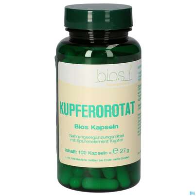 Bios Kupferorotat 100 Kapseln, A-Nr.: 5231402 - 02