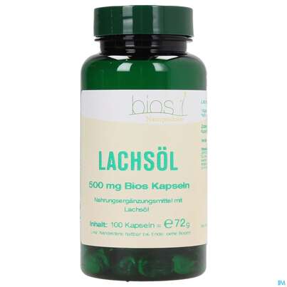 Bios Lachsöl 500mg 100 Kapseln, A-Nr.: 3891910 - 01