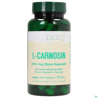 Bios l-carnosin 250mg 100 Kapseln, A-Nr.: 3892039 - 02