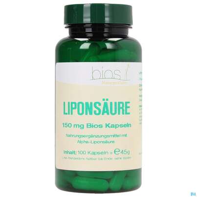 Bios Liponsäure 100 Kapseln, A-Nr.: 3892105 - 02