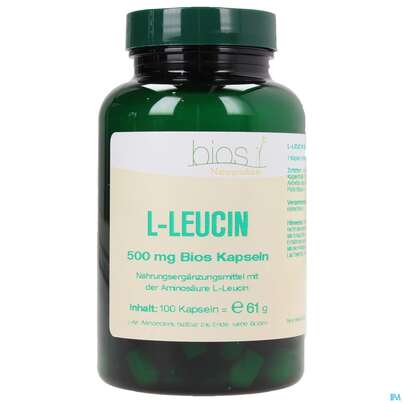 Bios l-leucin 500mg 100 Kapseln, A-Nr.: 3892134 - 02