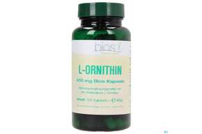 Bios l-ornithin 400mg Kapseln 100 Kapseln, A-Nr.: 3892186 - 01