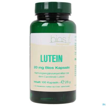 Bios Lutein 20mg 100 Kapseln, A-Nr.: 3892364 - 01