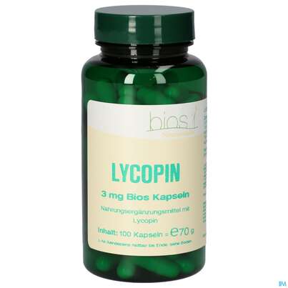 Bios Lycopin 3mg 100 Kapseln, A-Nr.: 3892401 - 01