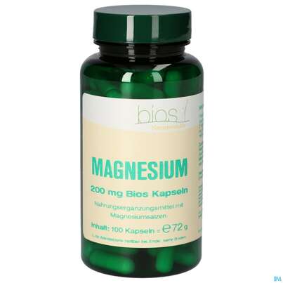 Bios Magnesium 200mg 100 Kapseln, A-Nr.: 4334040 - 01