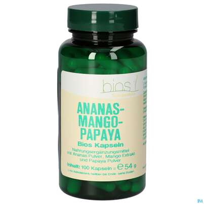 Bios Mango Ananas Papaya 100 Kapseln, A-Nr.: 4076810 - 01