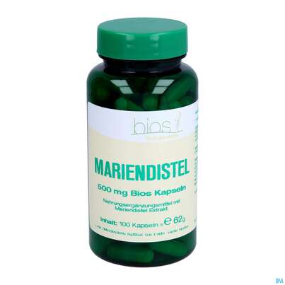 Bios Mariendistel 500mg 100 Kapseln, A-Nr.: 3892507 - 02